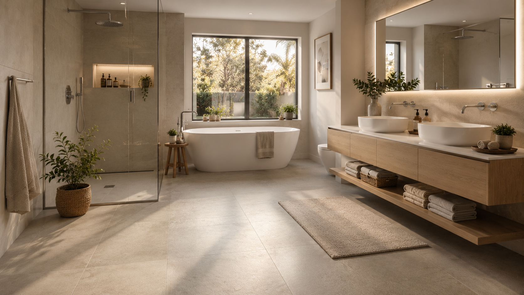 Anti-Slip Bathroom Flooring in Abu Dhabi - flooring design variety 13