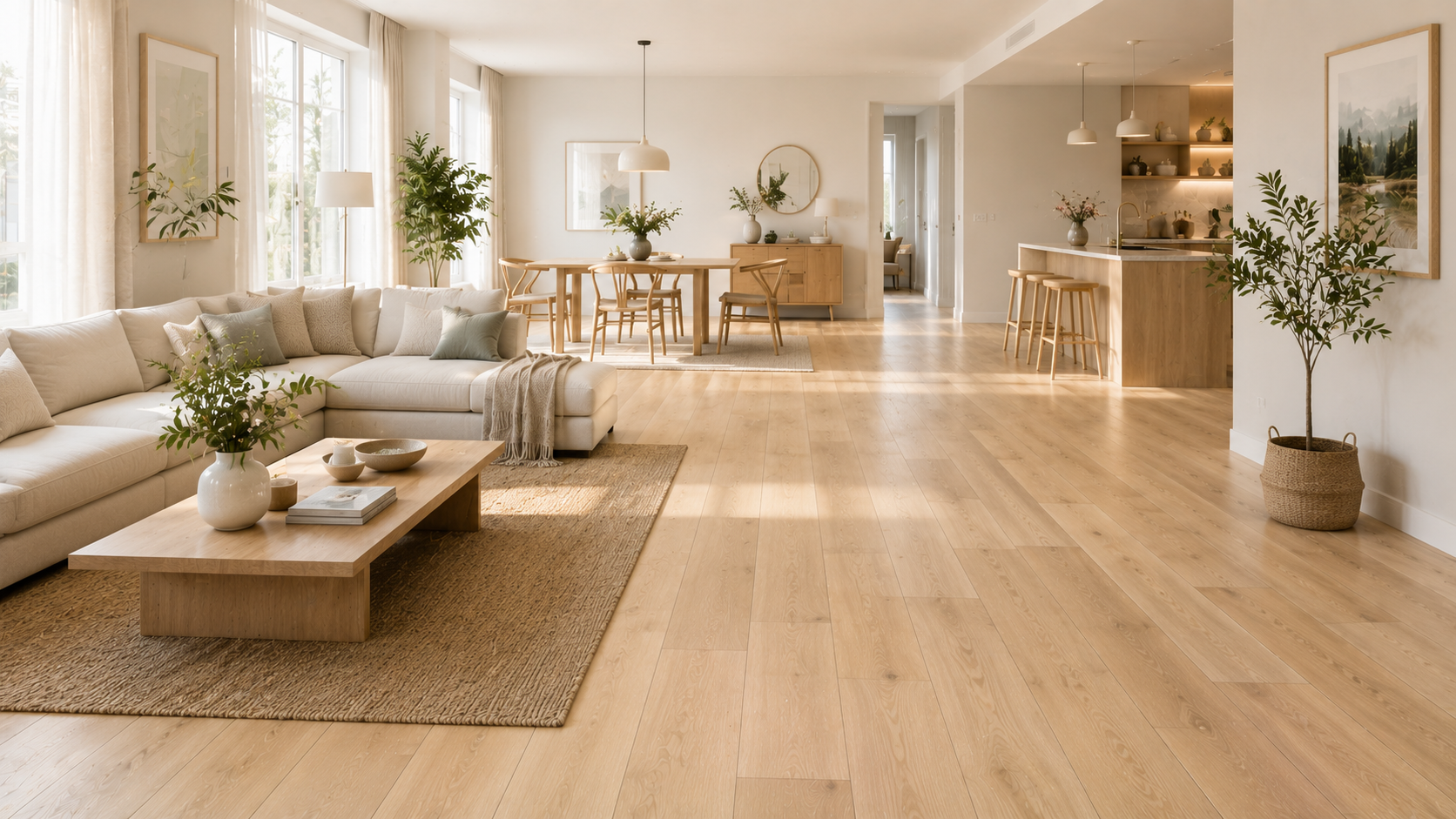 Light Oak Flooring in Abu Dhabi - flooring design variety 22